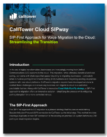CallTower Cloud SIPway