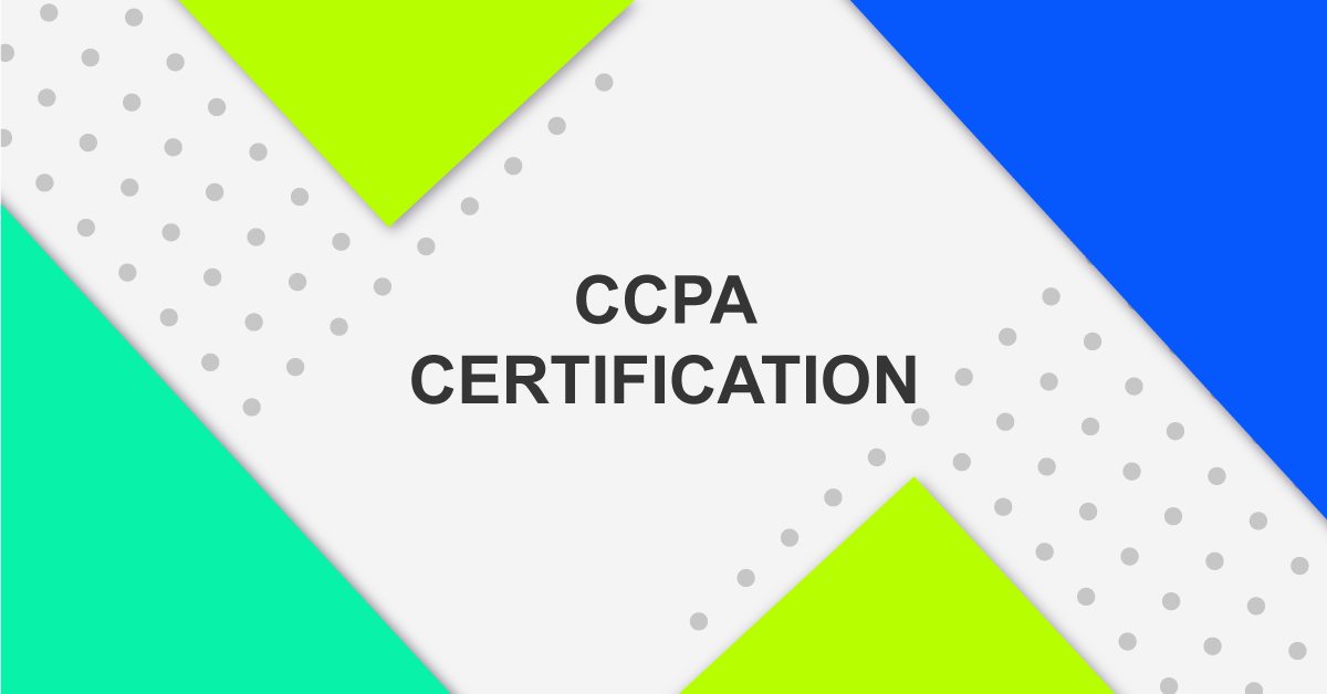 CCPA Certification