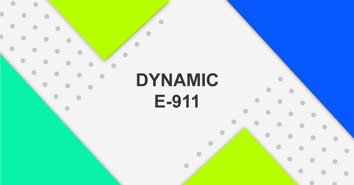 Dynamisch E-911