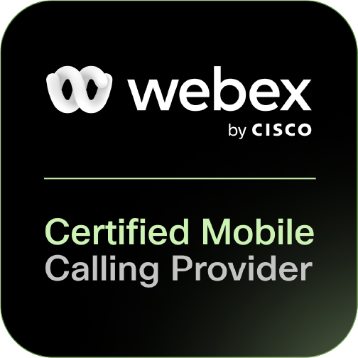 Webex Certified Mobile Calling Provider