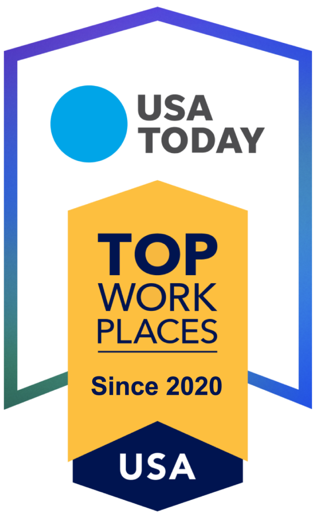 USA Today Top Workplace since 2020